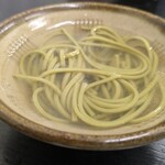 やすだ - 特上しゃぶしゃぶの締め茶そば出汁で