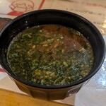 中央市場 ゑんどう - この赤だしが美味い