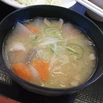 Katsuya - ミニカツ丼セット：トン汁