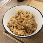 中華そば 紆折 - 炊き込みご飯　200円
