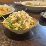 こよみ - ホタテチーズ和え380円