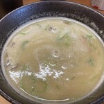 Ramen 辻 - スープ割後