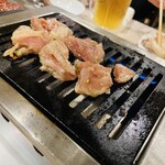 焼肉　松寿苑 - 鳥もも塩