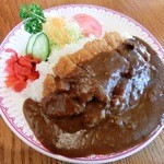 食事 ハイジ - 「カツカレー」 です。