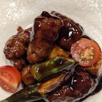 七席中華 コバコ - エリンギのカットも、食べ応えある、美味しさを味わえる大きさ