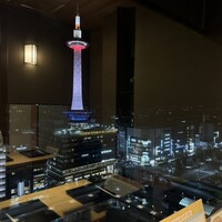 京懐石とゆば料理 松山閣 JR京都伊勢丹店 - 美しき夜景