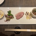 Teppan×Wine 堀 - 前菜盛合せ