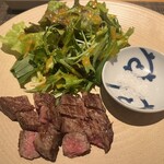 Teppan×Wine 堀 - メイン　ステーキ