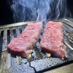 焼肉 AJITO 総本店 - 和牛ハラミ（塩）