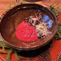 ristorante DONO - ビーツのスープ