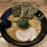 麺屋 蘭 - ラーメン（太麺）