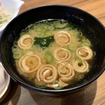 びっくりドンキー - ◆ 味噌汁