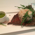 アルジェント - 塩竃にくるまれた魚料理