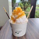 ごへいやcafe たちの - 料理写真:かき氷(マンゴー)
