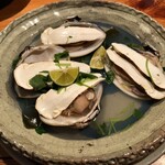 千ふく - 活大はまぐりと松茸の酒蒸し