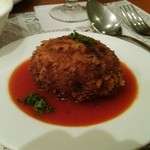 めぐろ三ツ星食堂 - コロッケ(^o^)美味い(≧∇≦)b