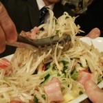 めぐろ三ツ星食堂 - 野菜炒め？リフト( ^^)/