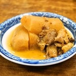 スタミナ苑 - 2014.4 すじ大根（1,000円らしい）