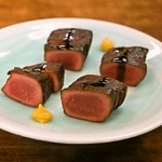 スタミナ苑 - 2014.4 ハツのタタキ（1人前200円）×4