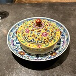 仁修樓 - 上海蟹と鱶鰭の水餃子　上湯スープ