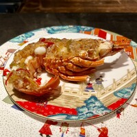 仁修樓 - 伊勢海老の発酵レモン蒸し