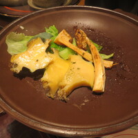 しゃぶしゃぶ・日本料理 木曽路 銀座五丁目店 - アワビと松茸の陶板焼きハーフ