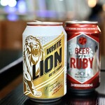 Rose Business Lounge - ビールは缶ビール