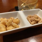 バー ウダ - 酒のお供