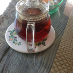 ガーデンカフェドットコム - 紅茶、ポットできました