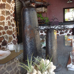 ガーデンカフェドットコム - テーブルのオブジェ