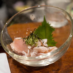 やき鳥　自遊人 - 鶏わさ