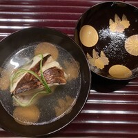 多仁本 - 甘鯛と松茸のお椀