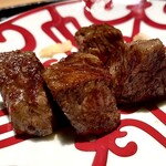 銀座 青天 - ウェルダンでも、柔らかさは格別❣️美味しすぎた