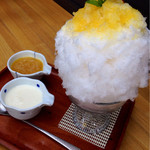 霧原 - 夏みかんレアチーズソース添え