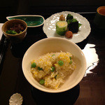 建仁寺 祇園 丸山 - えんどう豆ご飯