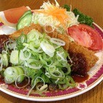 食事 ハイジ - ネギみそカツ
