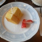 紅茶日和 - ランチに＋150円でデザート付きます