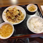 中華料理 東方 - 回鍋肉ランチ