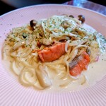 tapan - 鮭のクリームパスタ