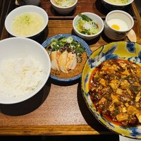 中華旬彩 森本 - 四川式麻婆豆腐セット