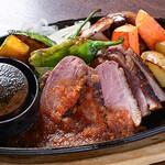 京乃たまや - 鴨と野菜のステーキ