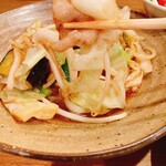 くりや二幸 - 美味しい野菜炒め