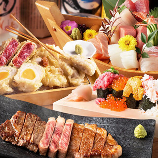 全コースが金曜日も3時間飲み放題付き◎コース限定料理も必見！