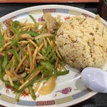 大阪王将 - 料理写真:チンジャオロースプレート(1,220円)