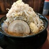 麺や豚髭 - ラーメン小、ヤサイちょい増し半分500g、ニンニク増し、アブラ増し850円