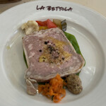 ラ・ベットラ・ダ・オチアイ - 鴨・秀味豚・地鶏のテリーヌ