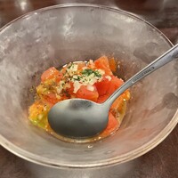 ざくろ 銀座店 - トマトサラダ