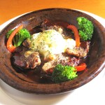 イタリアンカジュアルダイニング何駄感駄 - 豚ひれ肉のペッパー風味