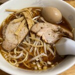 丸福中華そば - 丸福中華そば西荻店(中華そば+味付玉子)