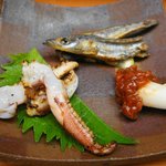 鮨おおしお  - かなぎ　エシャロット　ゲソ